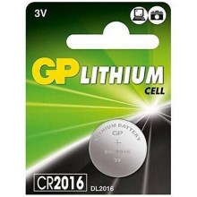 1 pçs Célula de botão de lítio CR2016 GP 3V/90mAh
