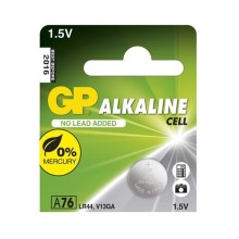 1 pçs Pilha alcalina de botão LR44 GP ALKALINE 1,5V