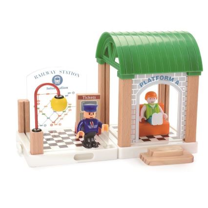 2Kids Toys - Conjunto de Comboio Cidade e Aldeia, 200 peças