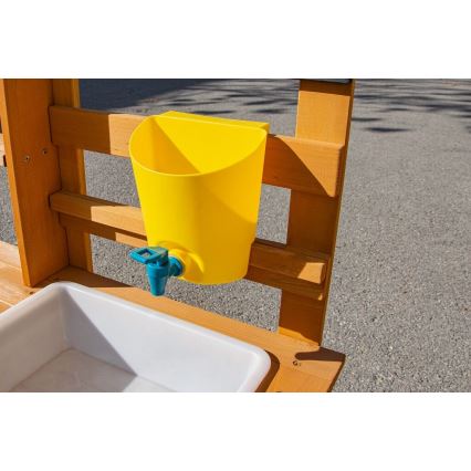 2Kids Toys - Cozinha de jardim em madeira com cuba