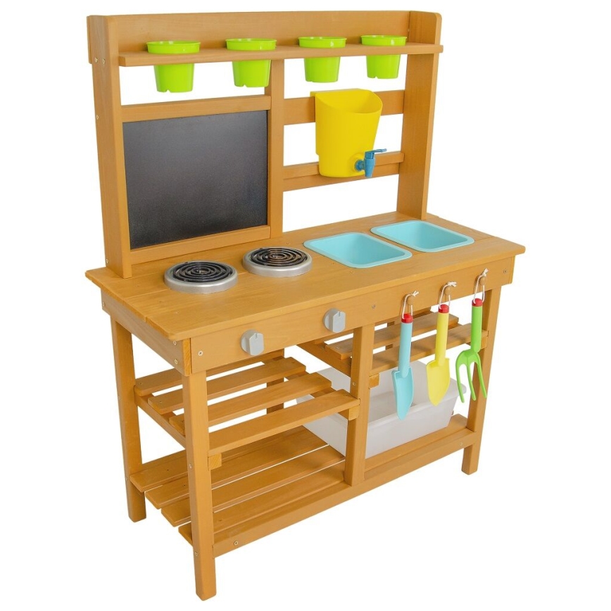 2Kids Toys - Cozinha de jardim em madeira