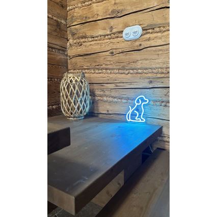 2Kids Toys - Decoração de mesa em néon LED/5W/USB cão