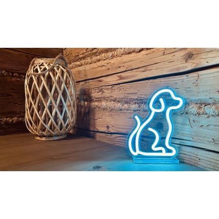 2Kids Toys - Decoração de mesa em néon LED/5W/USB cão