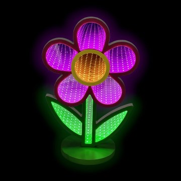 2Kids Toys - Decoração de mesa LED néon, flor LED 5W com USB