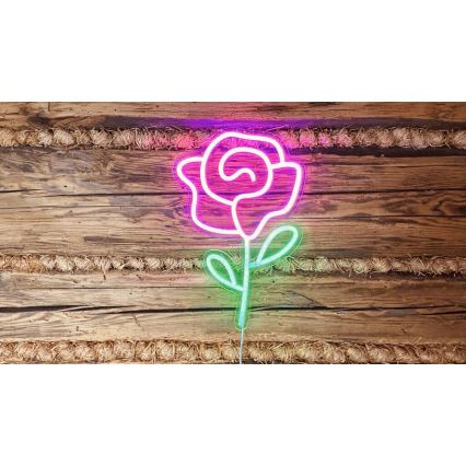 2Kids Toys - Decoração de parede LED com néons LED/5W/USB rosa