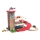 2Kids Toys - Garagem de madeira com pista de comboio