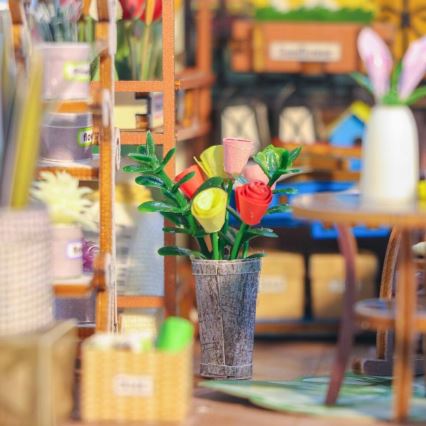 2Kids Toys - Miniatura de Casa Jardim 2xAAA