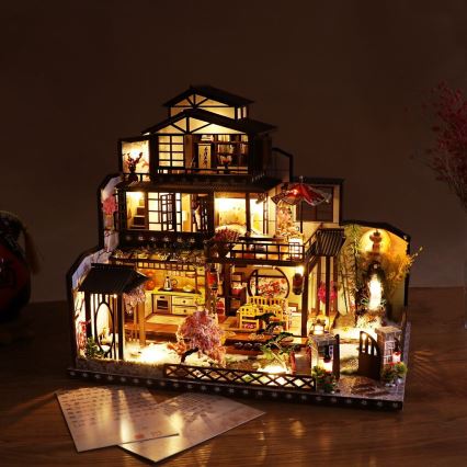 2Kids Toys - Miniatura da Casa Vila de Cerejeira Luxuosa 2xAAA