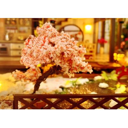 2Kids Toys - Miniatura da Casa Vila de Cerejeira Luxuosa 2xAAA