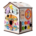 2Kids Toys - Painel de atividades em forma de casinha, branco