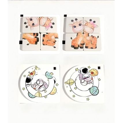 2Kids Toys - Painel de atividades em forma de casinha, branco