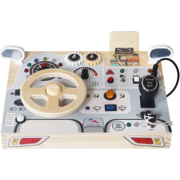 2Kids Toys - Painel de atividades em formato de carro 3xAAA