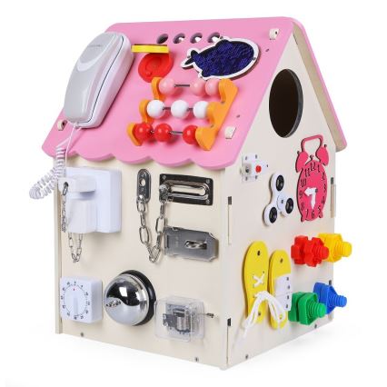 2Kids Toys - Quadro de atividades casa rosa