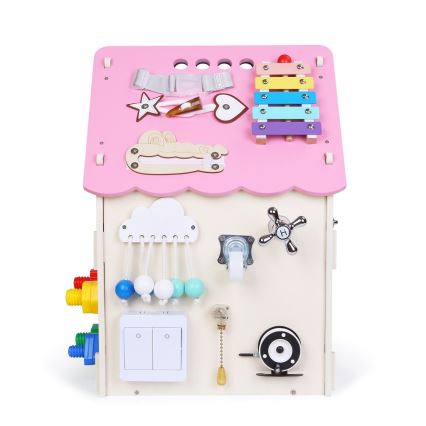 2Kids Toys - Quadro de atividades casa rosa
