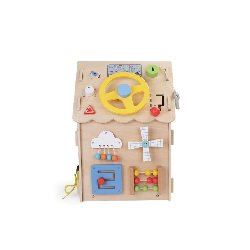 2Kids Toys - Tabuleiro de atividades casinha bege
