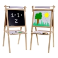 2Kids Toys - Quadro de madeira magnético reversível