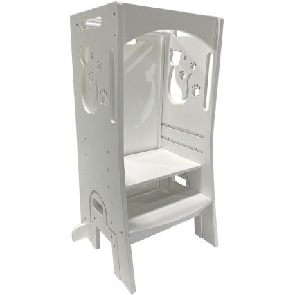 2Kids Toys - Torre de aprendizagem Gato com escorrega e quadro negro