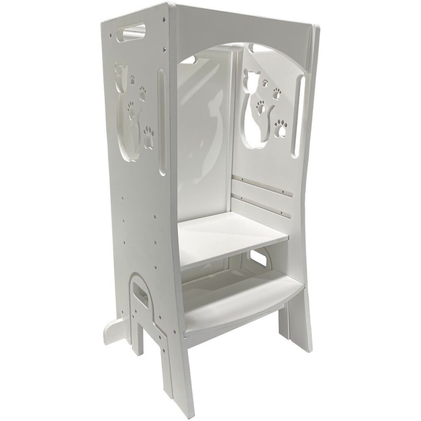 2Kids Toys - Torre de aprendizagem Gato com escorrega e quadro negro