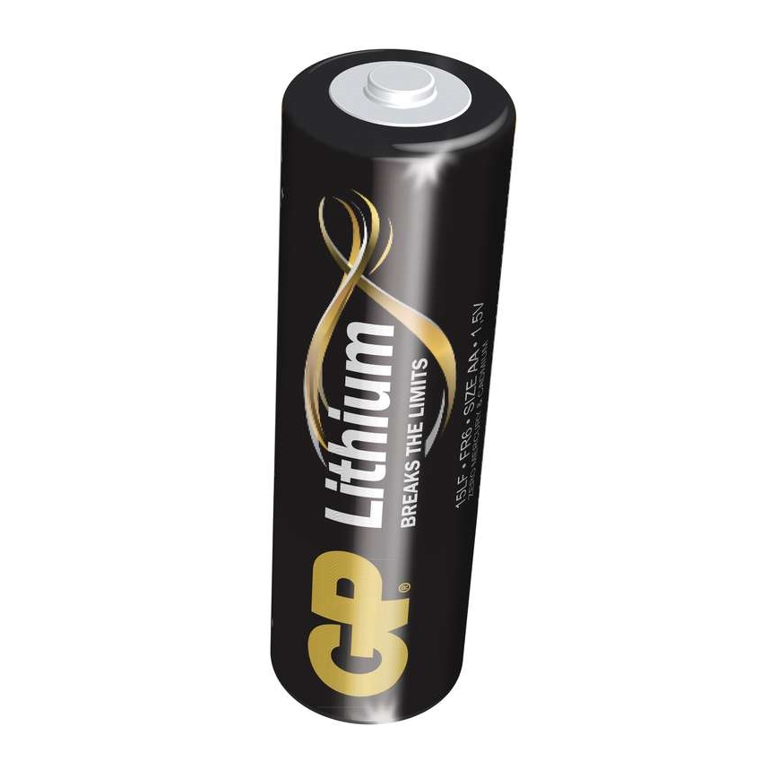 2 unidades de pilha de lítio AA GP LITHIUM 1,5V