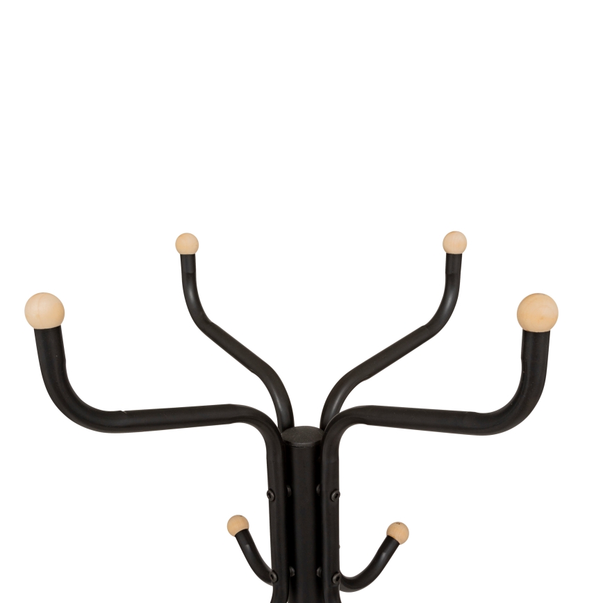 5five - Cabide de pé RAFU 178x43 cm preto