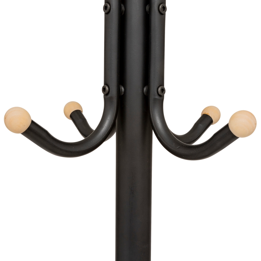 5five - Cabide de pé RAFU 178x43 cm preto