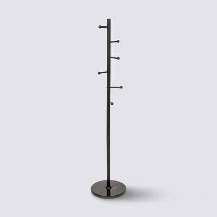5five - Cabide de pé TIGE 173x37 cm preto