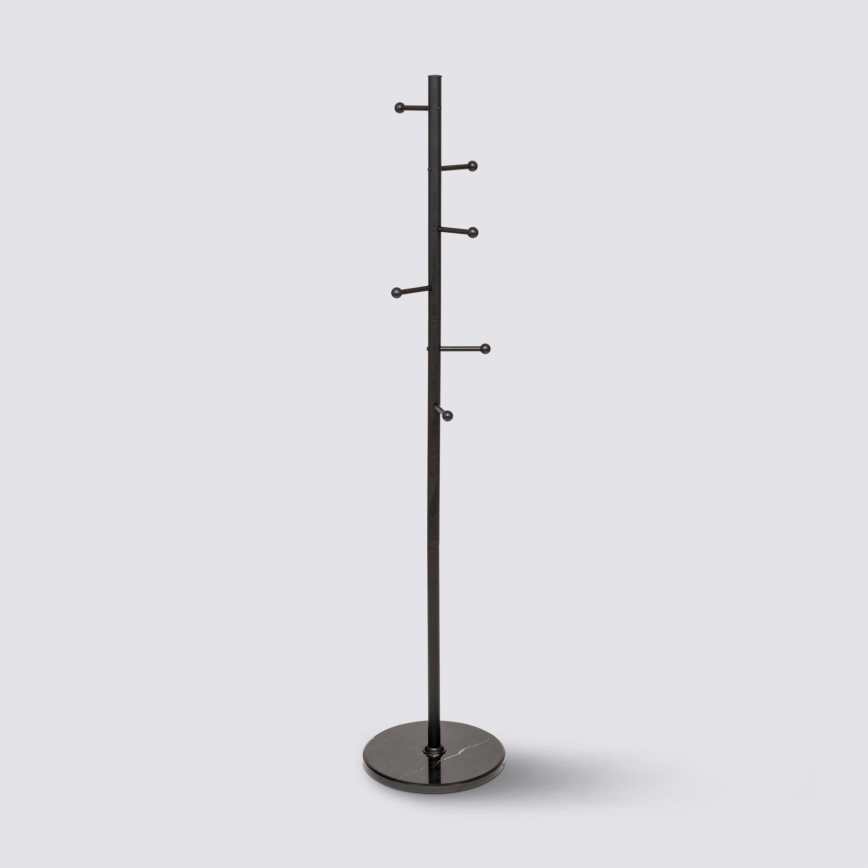 5five - Cabide de pé TIGE 173x37 cm preto