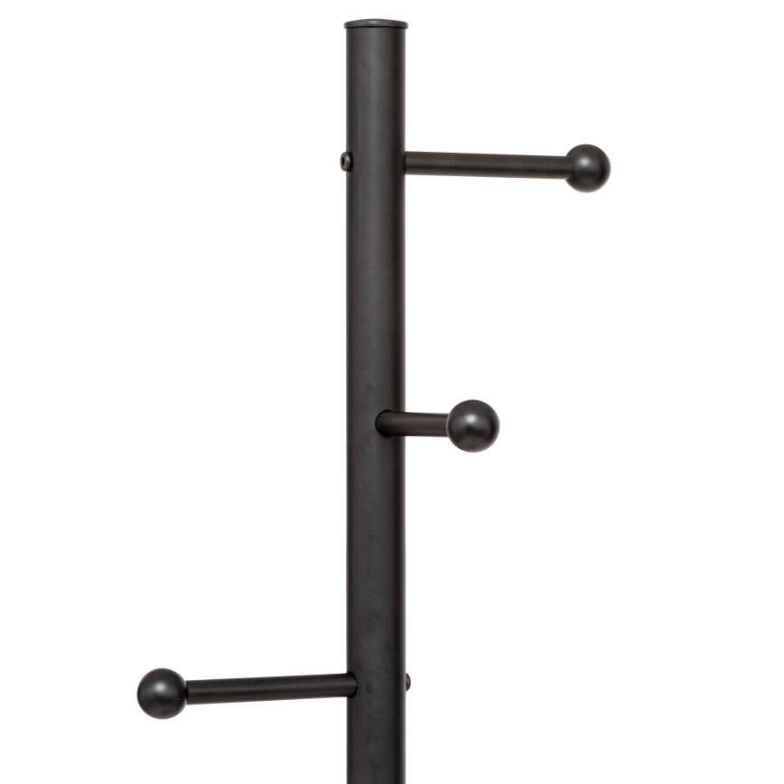 5five - Cabide de pé TIGE 173x37 cm preto