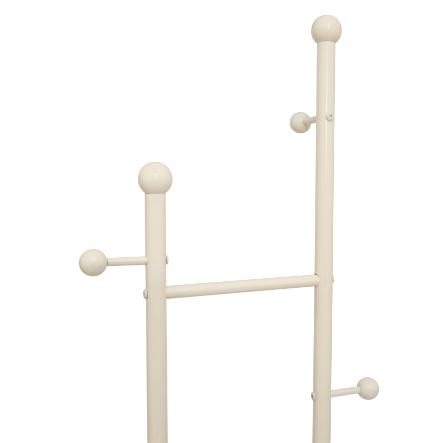 5five - Cabideiro de pé LENTY 188x40 cm cor creme