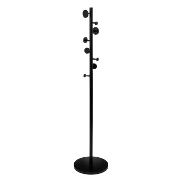 5five - Cabideiro de pé PERY 176x37 cm preto