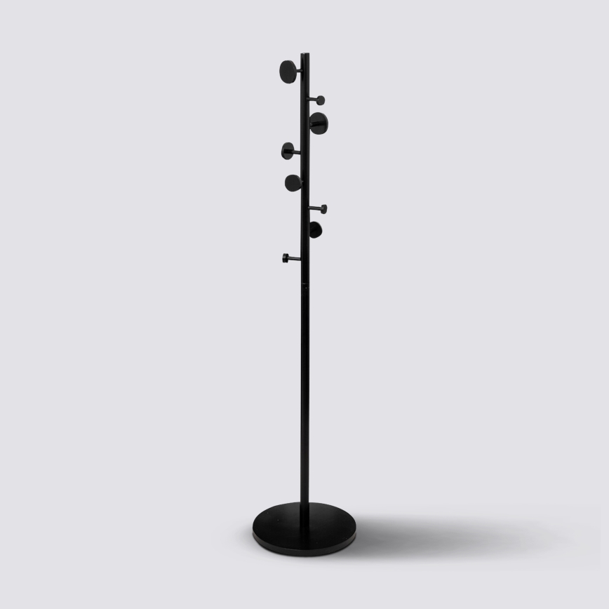 5five - Cabideiro de pé PERY 176x37 cm preto