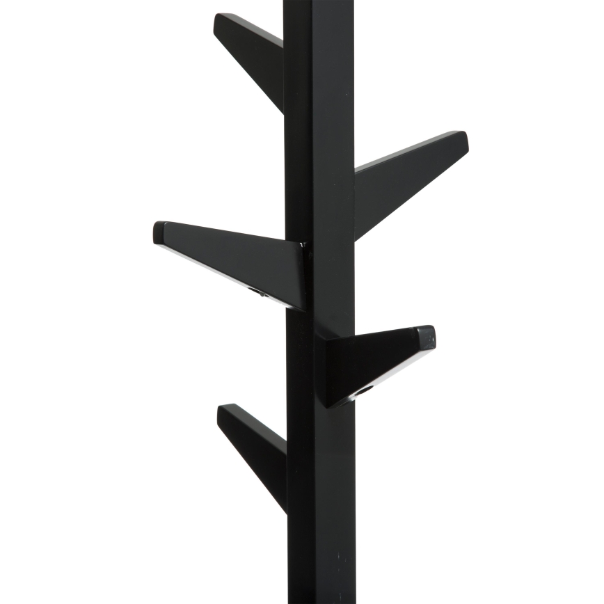 5five - Cabideiro de pé RAME 169x35 cm preto/castanho