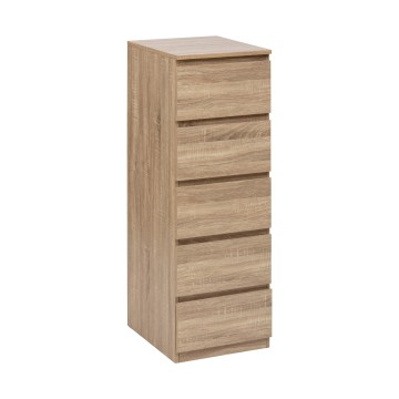 5five - Cômoda HEIM 40x118x48 cm castanha