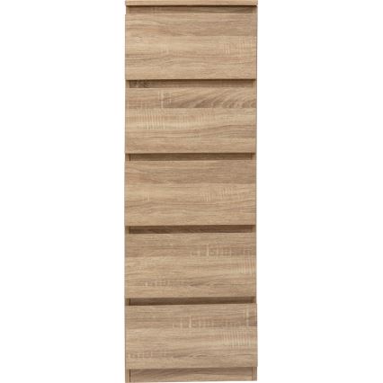 5five - Cômoda HEIM 40x118x48 cm castanha
