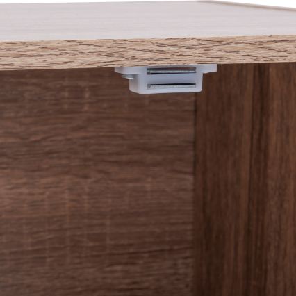 5five - Cómoda TIDY 68x68x32 cm castanha