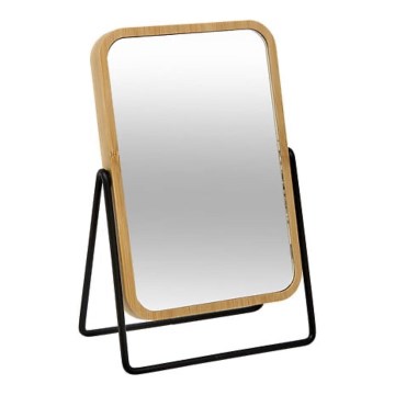 5five - Espelho de maquilhagem SWING 20,5x17,5 cm retangular em bambu