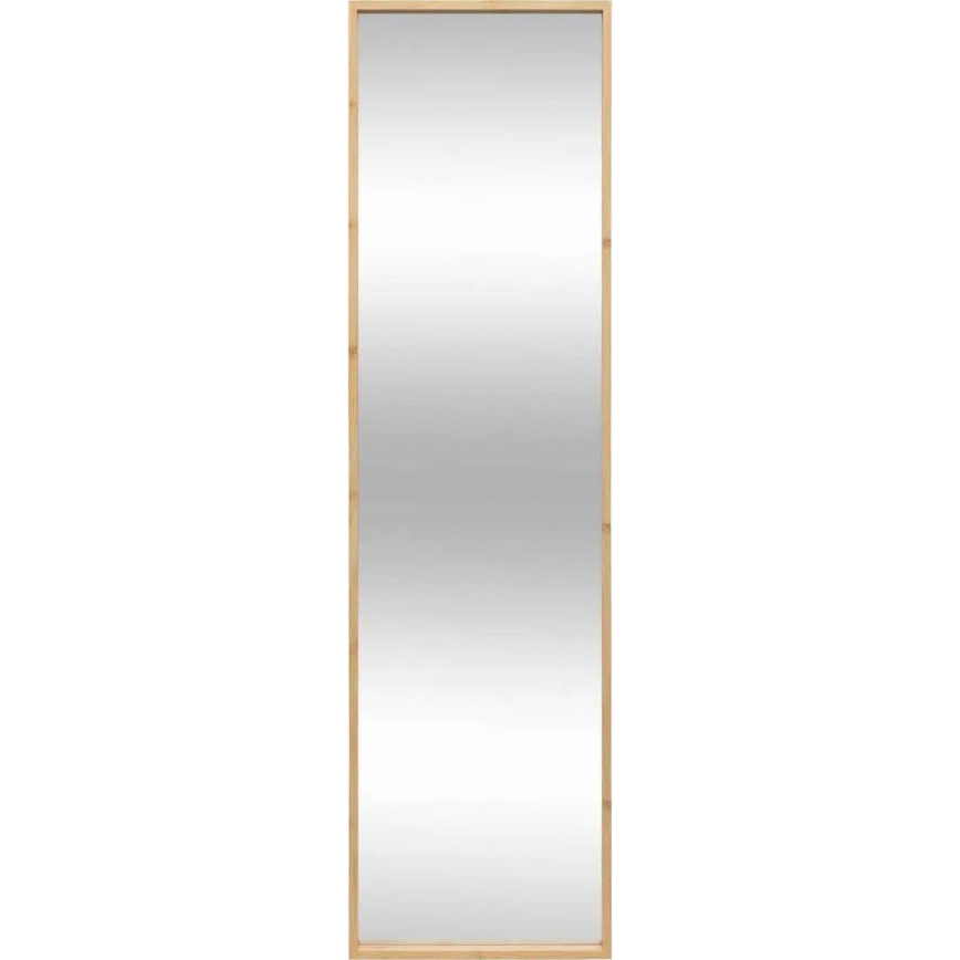 5five - Espelho de parede BAM 125x35 cm bambu