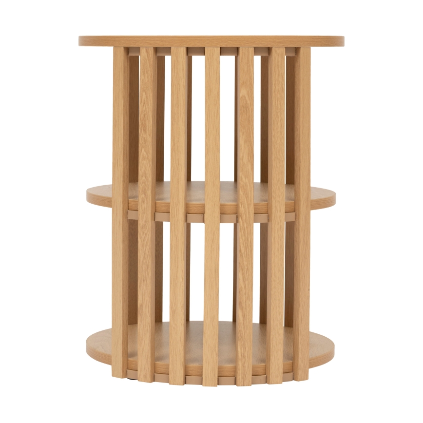5five - Mesa de cabeceira GARDE 40x40 cm bege