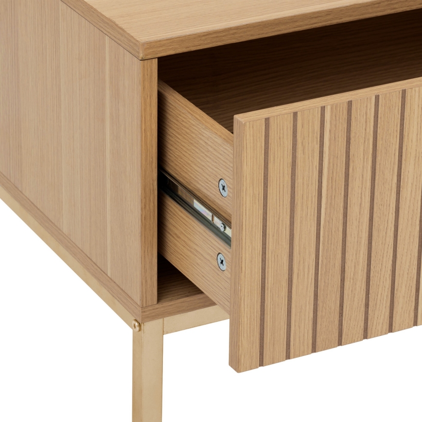 5five - Mesa de centro ESEN 100x40 cm castanha
