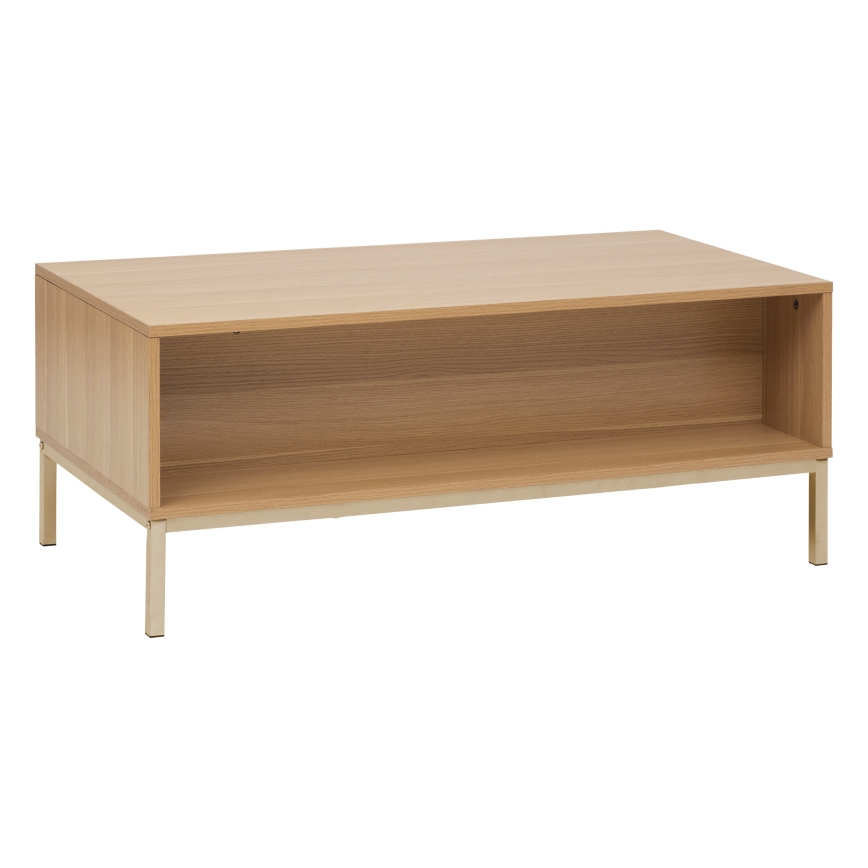 5five - Mesa de centro ESEN 100x40 cm castanha