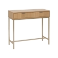 5five - Mesa de consola OPUS 90x35 cm castanha