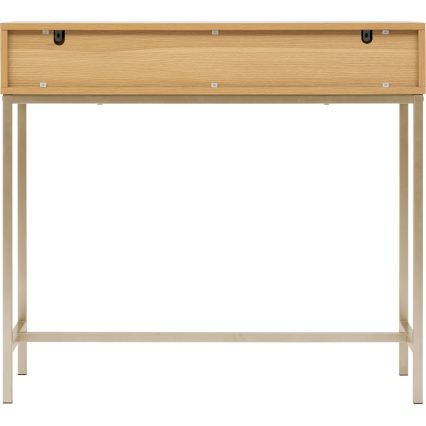5five - Mesa de consola OPUS 90x35 cm castanha