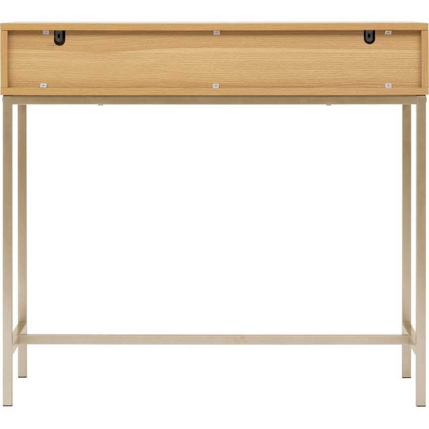 5five - Mesa de consola OPUS 90x35 cm castanha