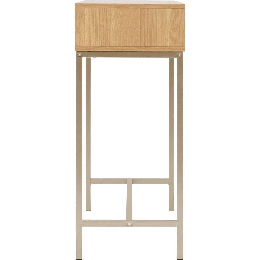 5five - Mesa de consola OPUS 90x35 cm castanha