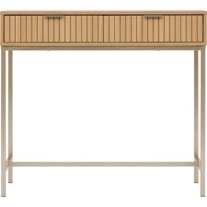 5five - Mesa de consola OPUS 90x35 cm castanha