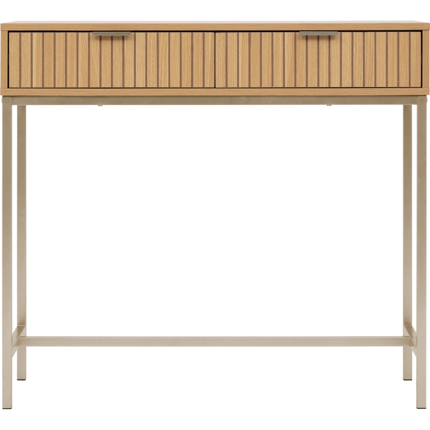 5five - Mesa de consola OPUS 90x35 cm castanha