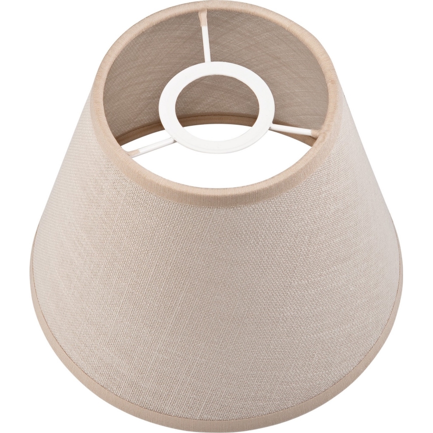 Abajur de substituição para lustre e aplique ANTONIO E14 120x150 mm bege