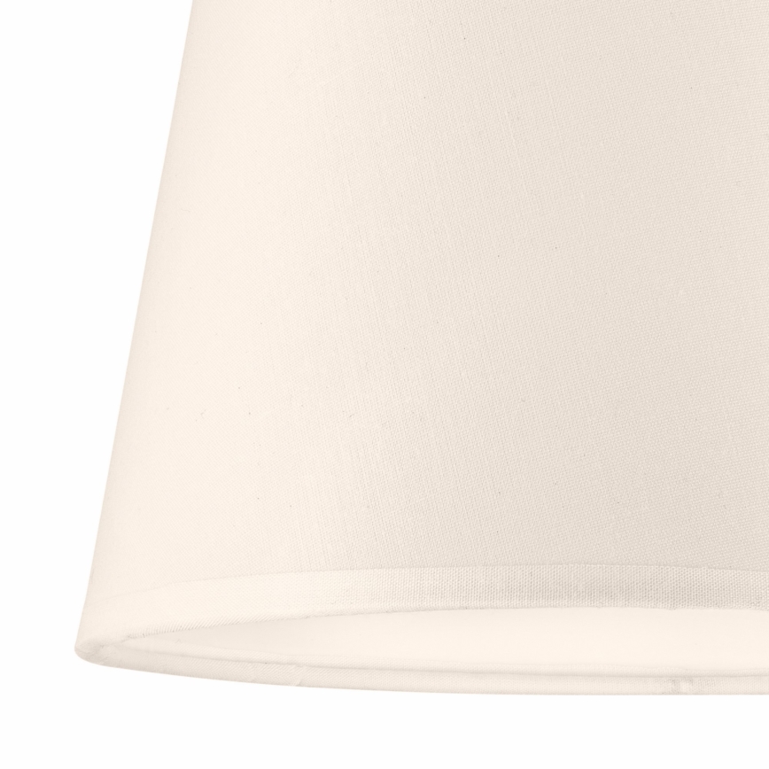 Abajur de substituição para candeeiro de teto e aplique de parede ELLIE E27 diâmetro 15 cm creme