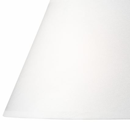 Cúpula de substituição para candeeiro de mesa JUTA E27 diâmetro 19 cm branco