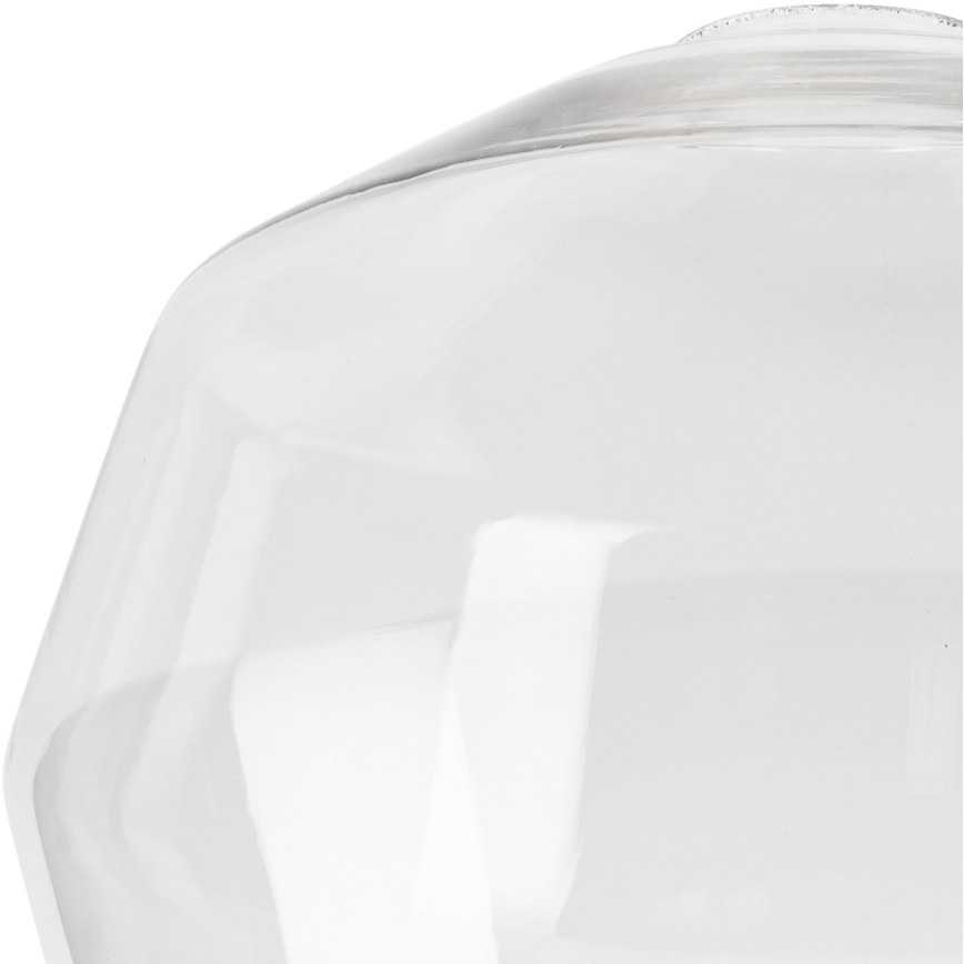 Abajur de reposição para lustre HONI E27 diâmetro 25 cm transparente